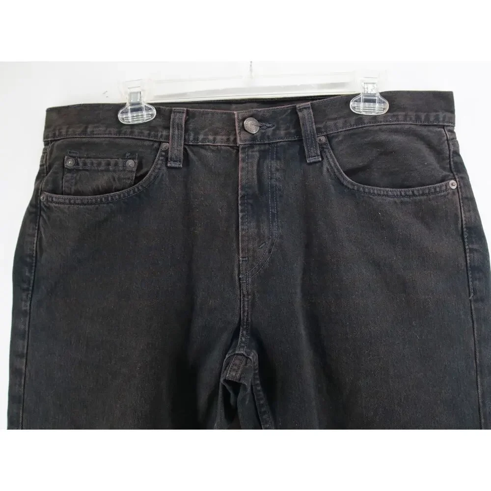 J Brand KANE Men’s Jeans 36x32 Slim Straight Leg Black Denim